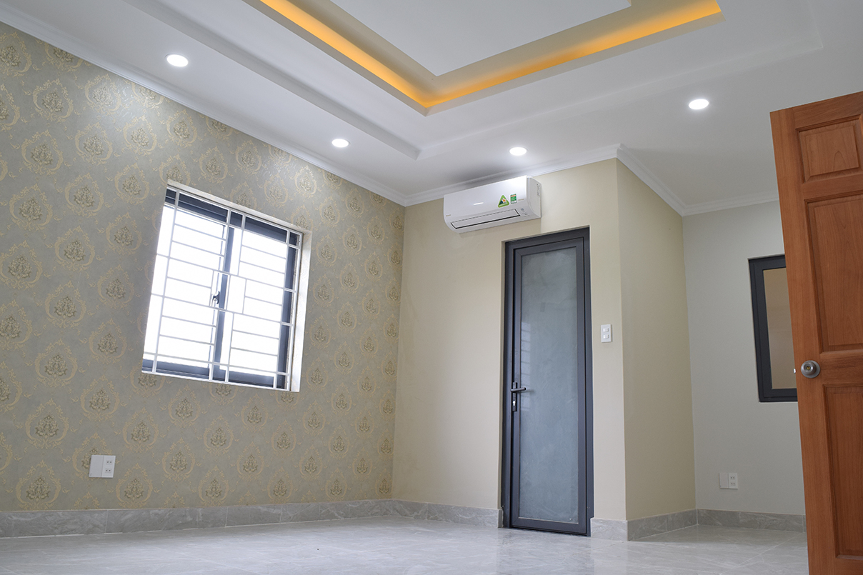 Phòng nghủ căn biệt thự vĩnh tân